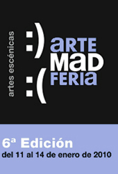Cartel de MADferia artes escénicas 2010