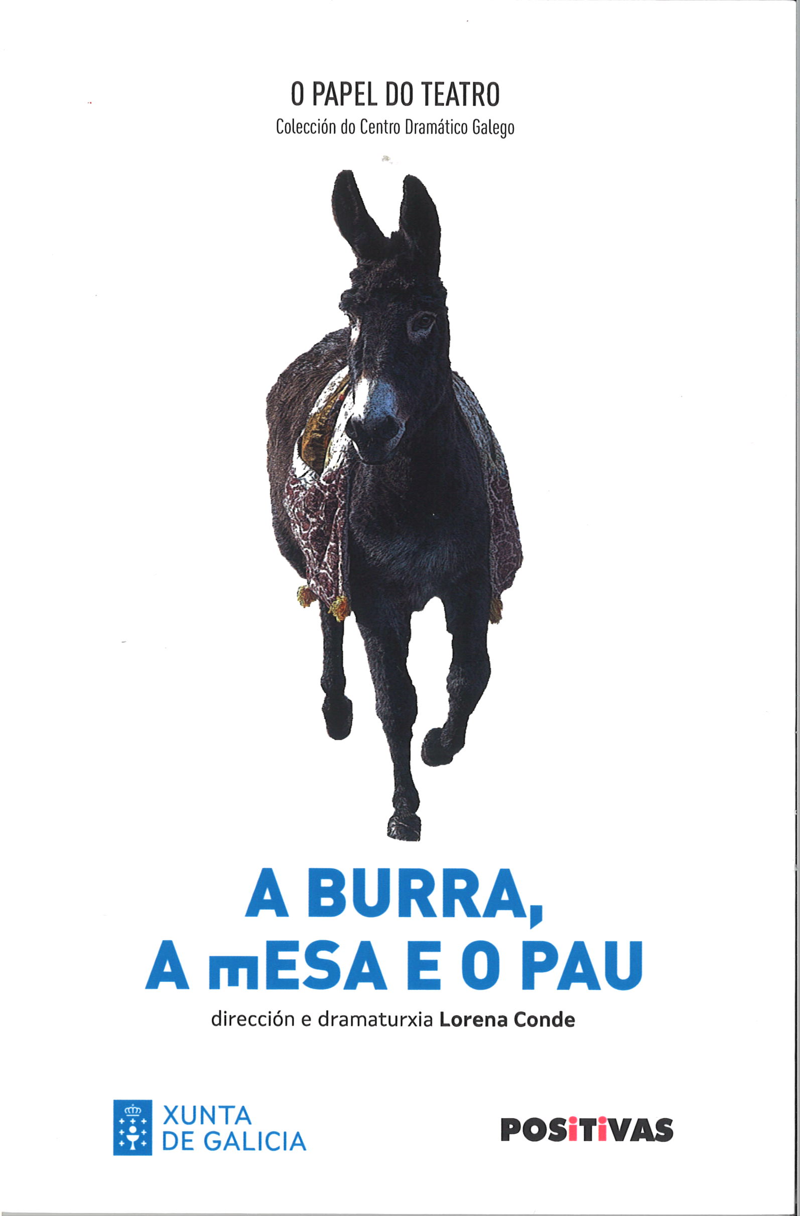 A burra, a mesa e o pau