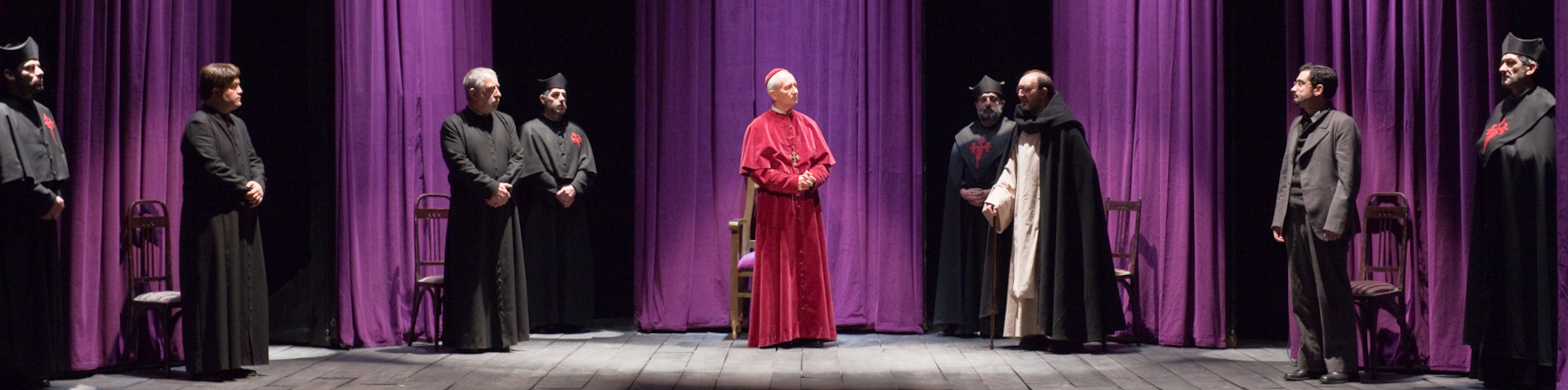 Banner As actas escuras