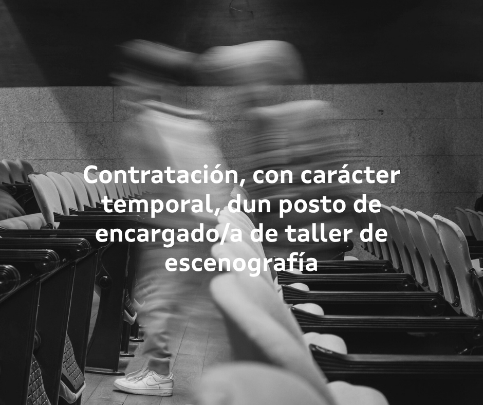 contratacion escenografia 2026